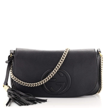 Gucci Soho Chain Crossbody Bag Leather Medium