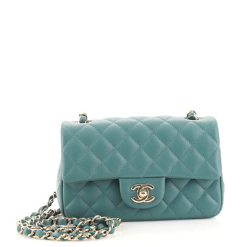 Chanel Classic Single Flap Bag Quilted Lambskin Mini