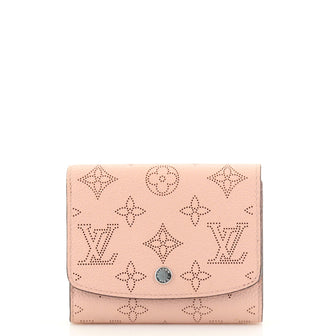 Louis Vuitton Compact Iris Wallet NM Mahina Leather