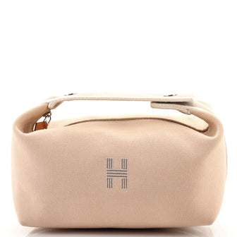 Hermes Bride-A-Brac Travel Case Toile PM