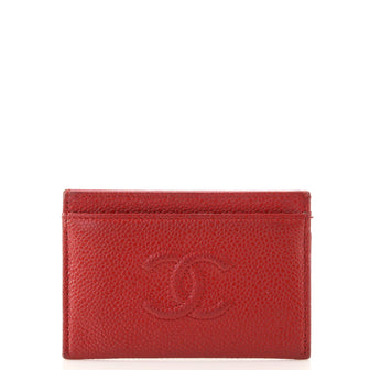 Chanel Timeless CC Card Holder Caviar