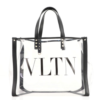 Valentino Grande Plage VLTN Tote PVC Small