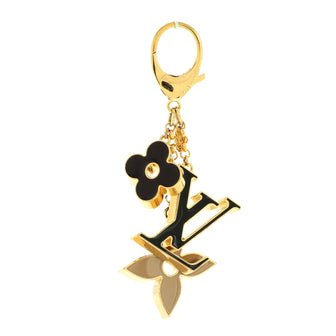 Louis Vuitton Fleur de Monogram Bag Charm Metal