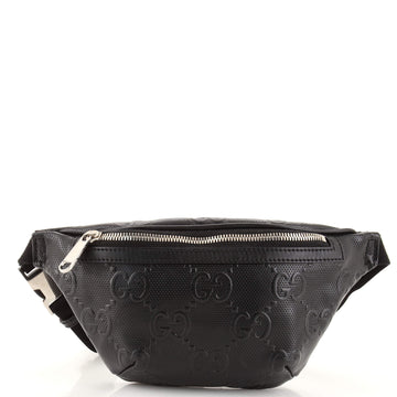 Gucci Belt Bag GG Embossed Perforated Leather Small