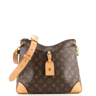 Louis Vuitton Odeon NM Handbag Monogram Canvas with Leather MM