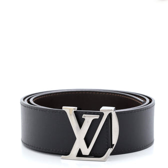 Louis Vuitton LV Initiales Reversible Belt Leather Wide