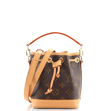Louis Vuitton Noe NM Handbag Monogram Canvas Nano