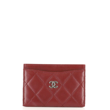 Chanel Classic Card Holder Quilted Lambskin