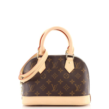 Louis Vuitton Alma Handbag Monogram Canvas BB