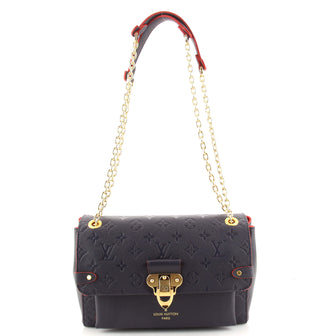 Louis Vuitton Vavin Handbag Monogram Empreinte Leather PM