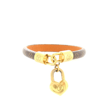 Louis Vuitton Crazy In Lock Bracelet Monogram Canvas with Metal