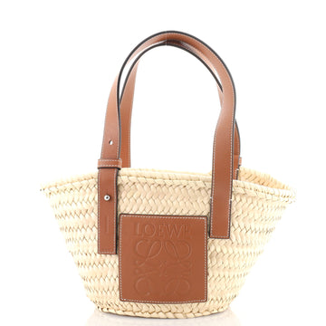 Loewe Basket Tote Raffia Small