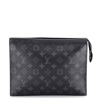 Louis Vuitton Pochette Voyage Monogram Eclipse Canvas MM