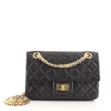Chanel Reissue 2.55 Flap Bag Quilted Aged Calfskin Mini