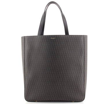 Saint Laurent Shopper Tote Monogram Canvas North South
