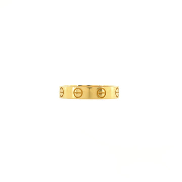 Cartier Love Wedding Band Ring 18K Yellow Gold