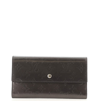 Louis Vuitton Mat Porte Tresor International Wallet Monogram Vernis