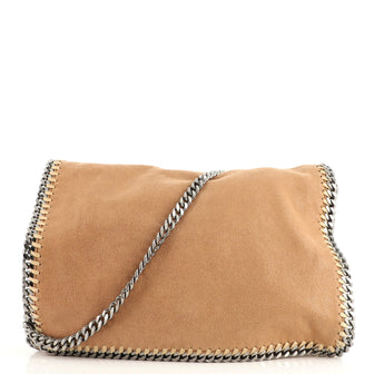 Stella McCartney Falabella Flap Messenger Bag Shaggy Deer Medium