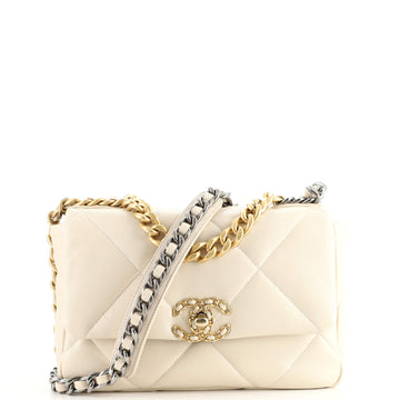 Chanel 19 Flap Bag Quilted Lambskin Medium