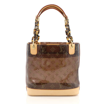 Louis Vuitton Sac Ambre Handbag Monogram Vinyl PM Brown