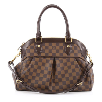 Louis Vuitton Trevi Handbag Damier PM Brown