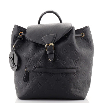 Louis Vuitton Montsouris Backpack NM Monogram Empreinte Leather PM