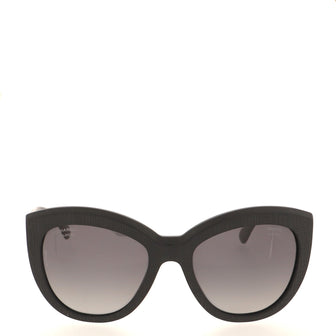 Chanel Tweed Effect CC Butterfly Sunglasses Acetate