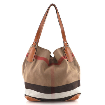 Burberry Maidstone Tote House Check Canvas Medium