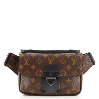 Louis Vuitton S Lock Sling Bag Macassar Monogram Canvas