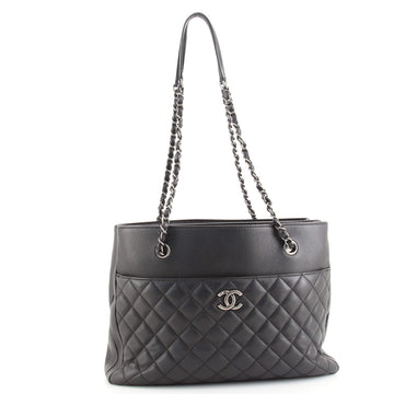 Chanel Urban Companion Shopping Tote Quilted Caviar Medium