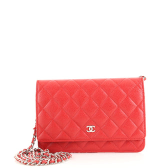 Chanel Wallet on Chain Quilted Caviar