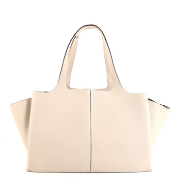 Celine Tri-Fold Shoulder Bag Grained Calfskin Medium