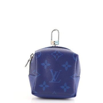 Louis Vuitton Box Pouch Bag Charm and Belt Charm Monogram Taigarama