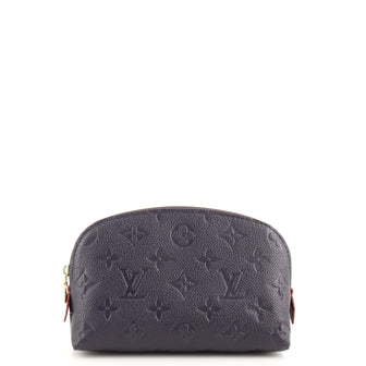 Louis Vuitton Cosmetic Pouch Monogram Empreinte Leather