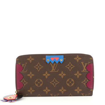 Louis Vuitton Zippy Wallet Limited Edition Totem Monogram Canvas