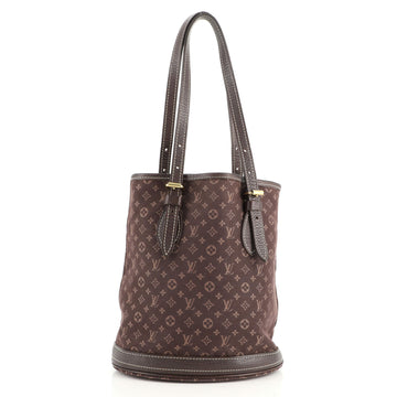 Louis Vuitton Petit Bucket Bag Mini Lin