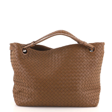 Bottega Veneta Bella Tote Intrecciato Nappa Medium