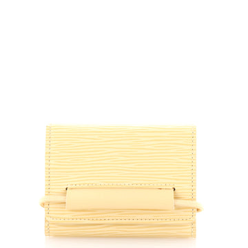Louis Vuitton Porte Monnaie Elastique Wallet Epi Leather