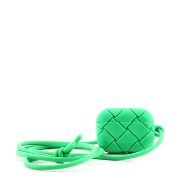Bottega Veneta AirPods Pro Case with Strap Intrecciato Rubber