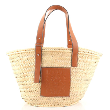 Loewe Basket Tote Raffia Medium
