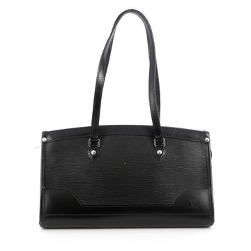 Louis Vuitton Madeleine Handbag Epi Leather PM Black 