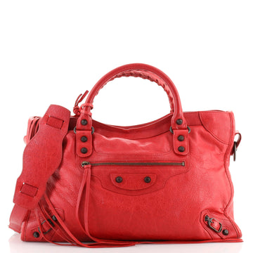 Balenciaga City Classic Studs Bag Leather Medium