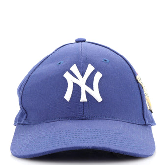 Gucci NY Yankees Baseball Hat Embroidered Cotton