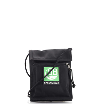 Balenciaga Explorer Strap Pouch Nylon Mini
