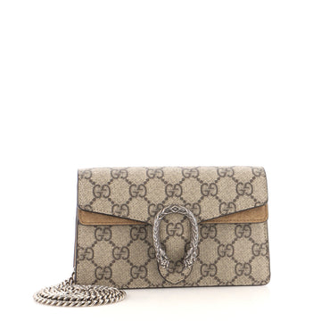Gucci Dionysus Bag GG Coated Canvas Super Mini