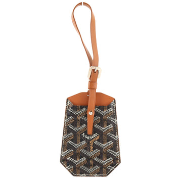 Goyard Luggage Tag Coated Canvas