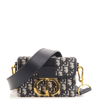 Christian Dior 30 Montaigne Box Bag Oblique Canvas