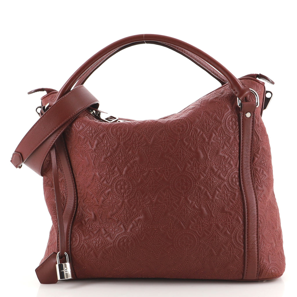 Louis Vuitton Antheia Ixia Handbag Leather PM Red 16855041