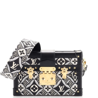 Louis Vuitton Petite Malle Handbag Limited Edition Since 1854 Monogram Jacquard