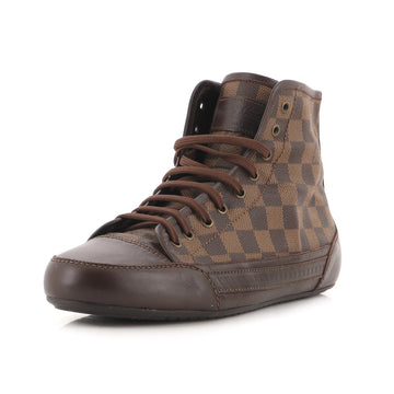 Louis Vuitton Men's High Top Sneakers Damier